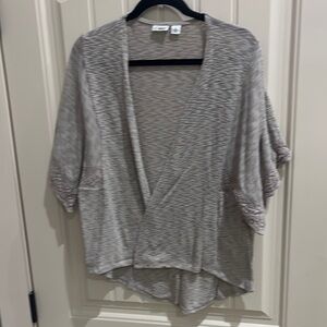 Cato Gray Shrug Sweater Lightweight Casual